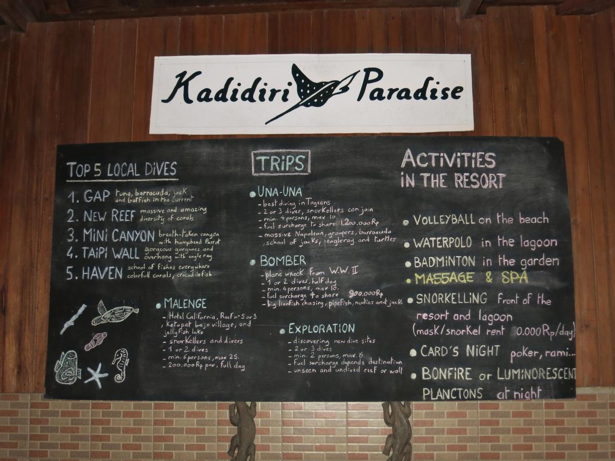 Kadidiri Paradise Batudaka Exterior photo